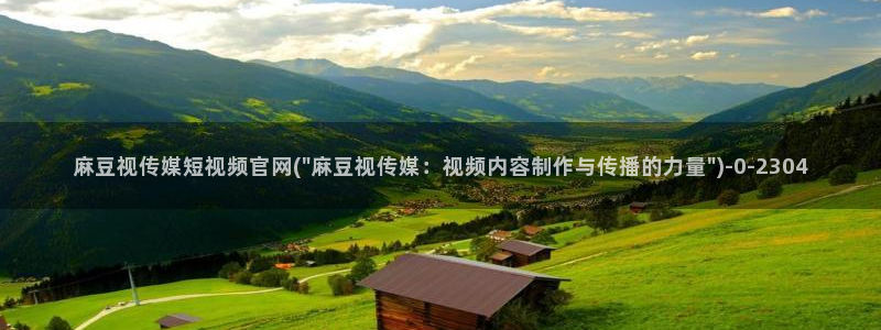 麻豆传媒影视官网地址：麻豆视传媒短视频官网(\