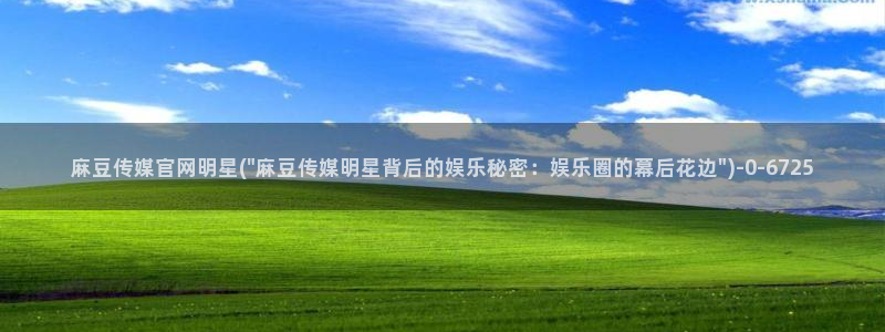 麻豆传媒直播官网首页：麻豆传媒官网明星(\